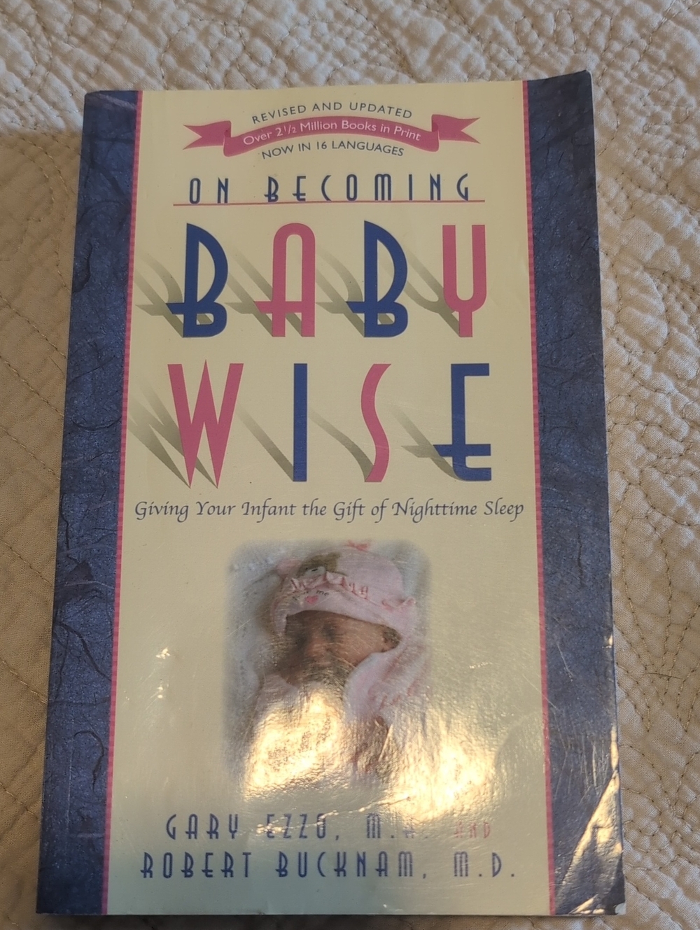 On Becoming Babywise - Nighttime Sleep Guide (Pink & Blue)